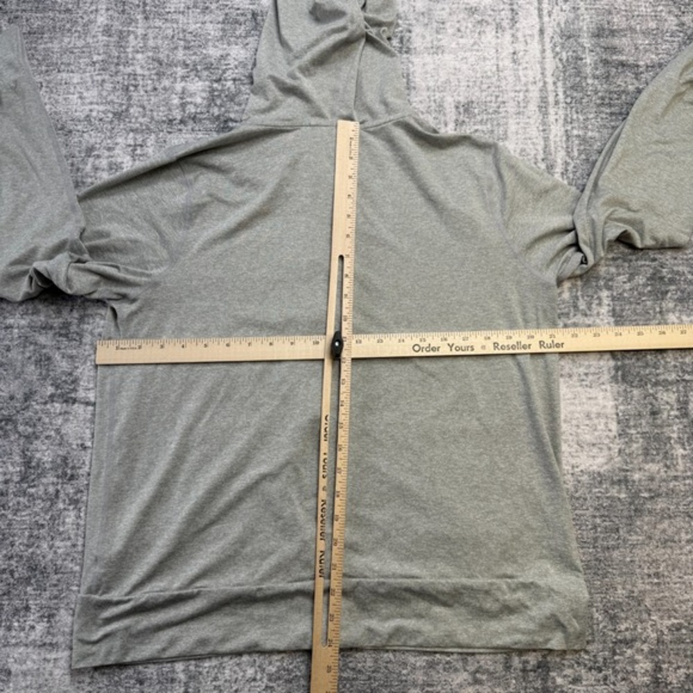 Vuori Halo Performance Hoodie 2.0 Womens XL Pale Heather Gray Dreamknit Full Zip - Picture 8 of 9